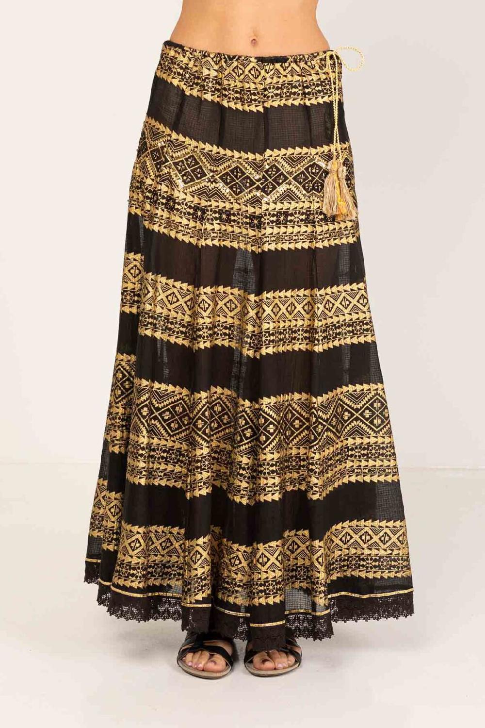 peace&love by calao FALDA ESTAMPADA LARGA En oferta