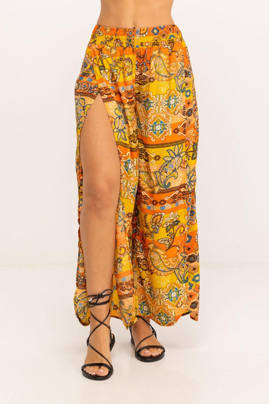 peace&love by calao PANTALON LARGO ESTAMPADO Ofertas especiales