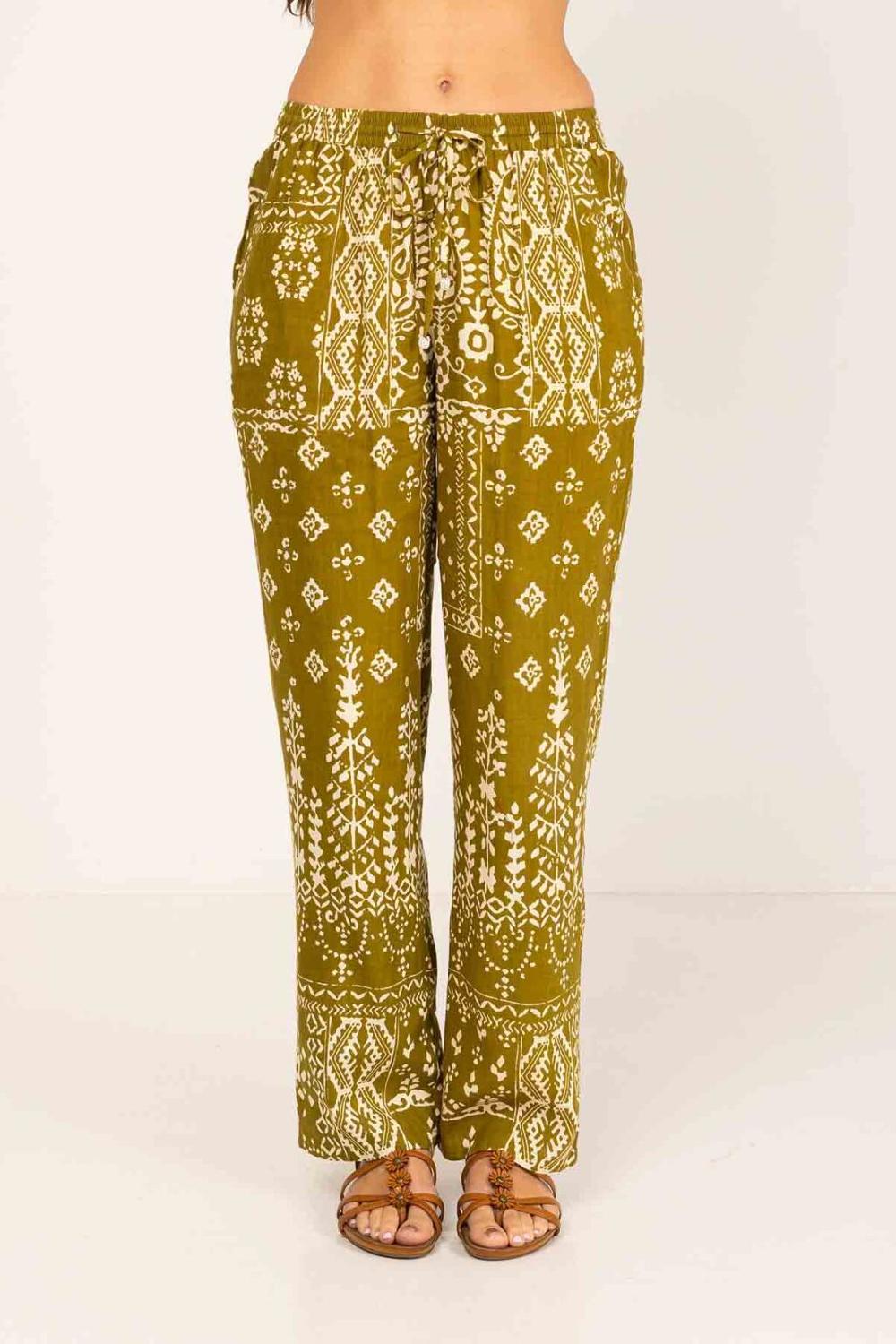 peace&love by calao PANTALON ESTAMPADO Grandes ahorros