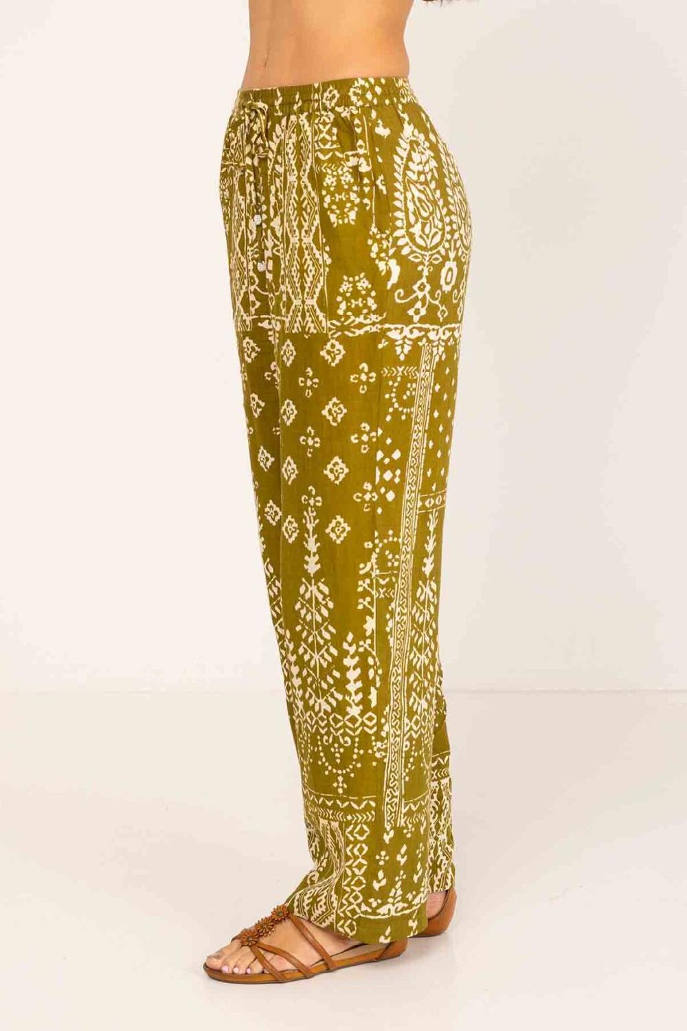 peace&love by calao PANTALON ESTAMPADO Grandes ahorros