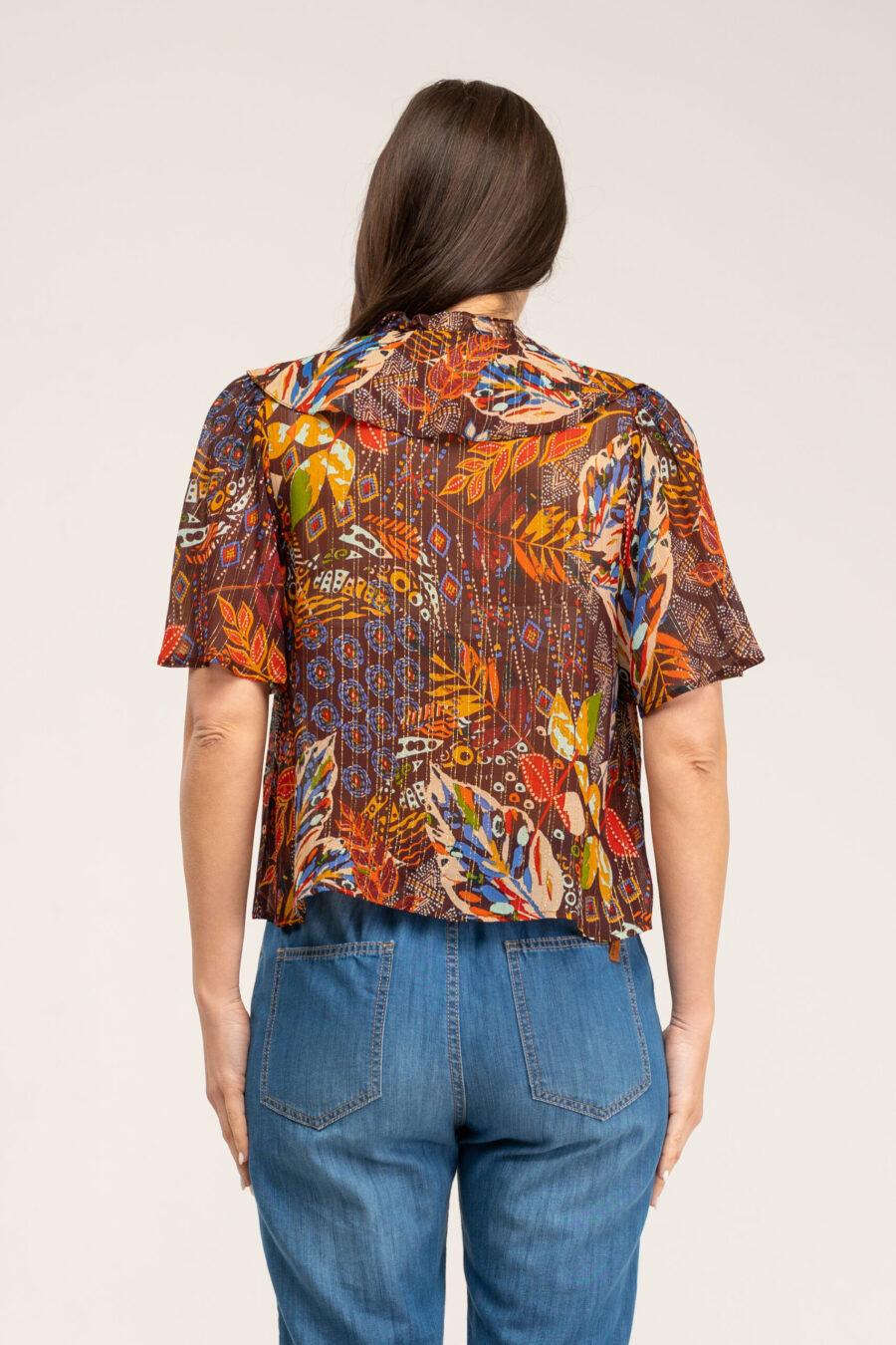 peace&love by calao BLUSA ESTAMPADA CORTA Outlet