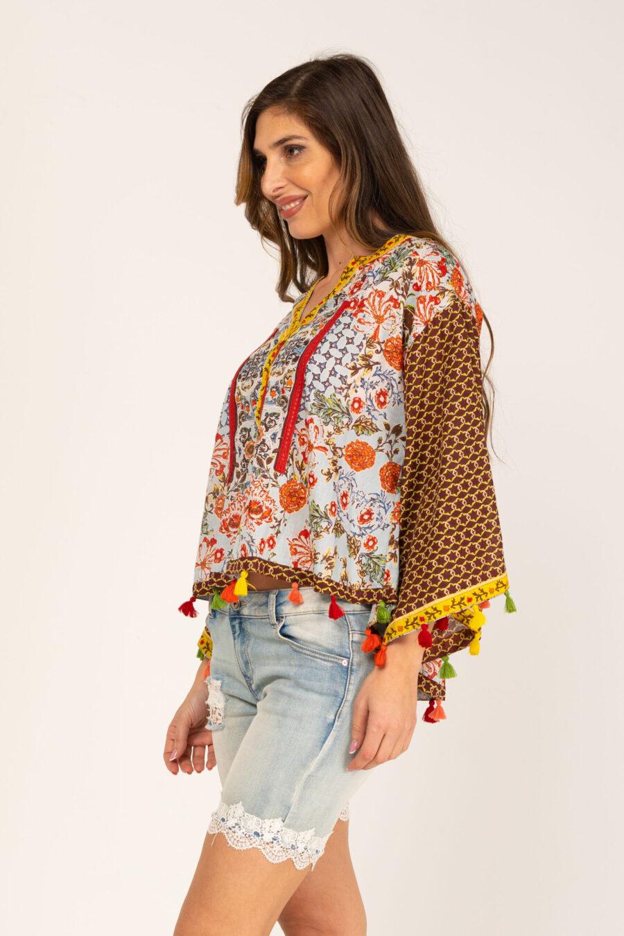 peace&love by calao BLUSA ESTAMPADA Gran oferta