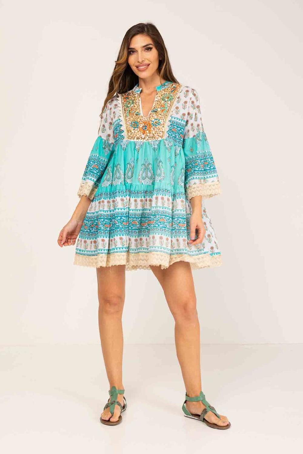 peace&love by calao VESTIDO CORTO ESTAMPADO Los más vendidos