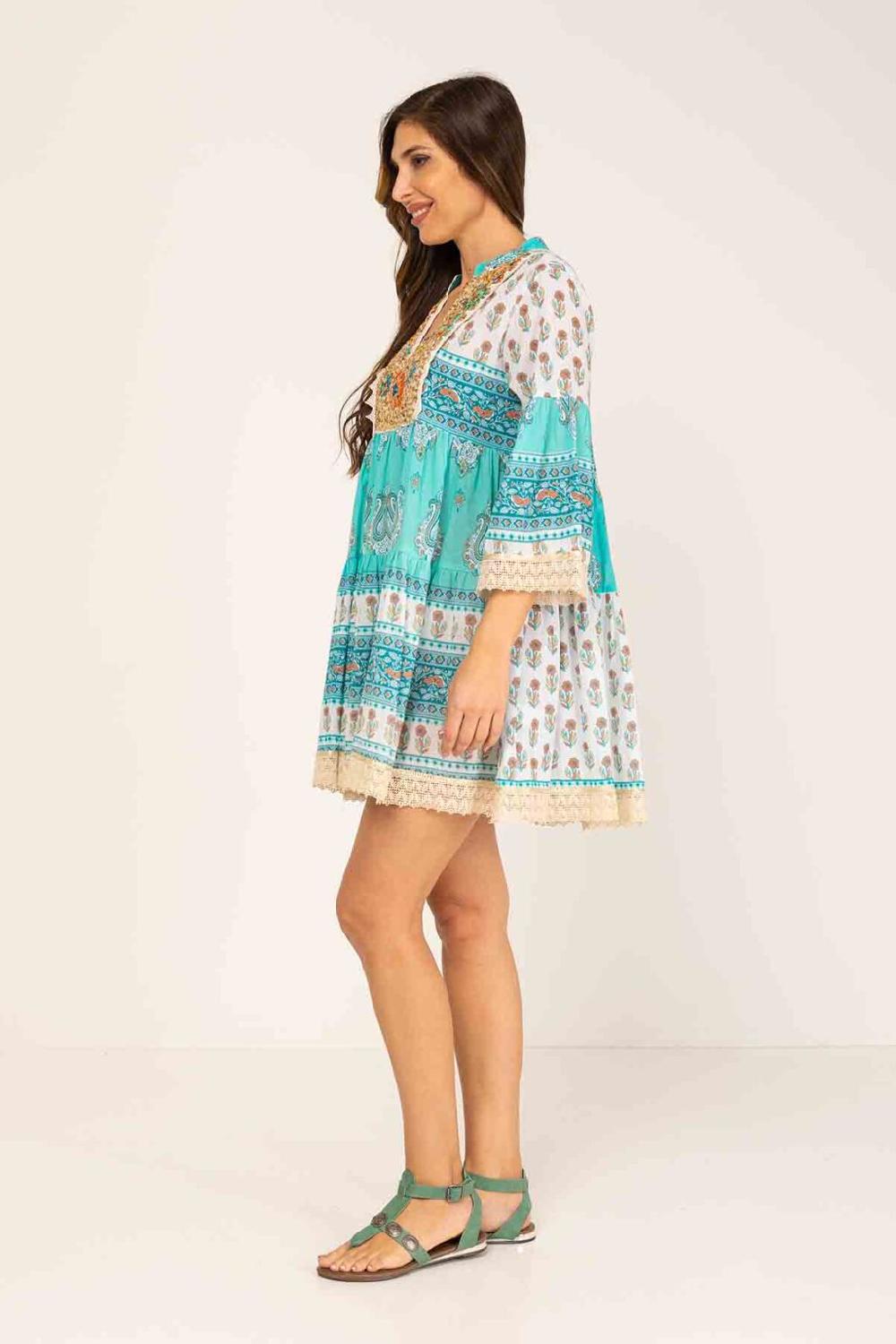 peace&love by calao VESTIDO CORTO ESTAMPADO Los más vendidos