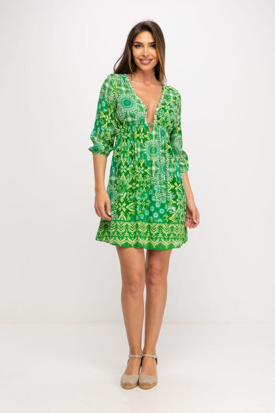 peace&love by calao VESTIDO CORTO ESTAMPADO PR9138V Mejor oferta