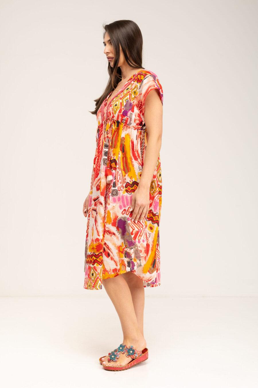 peace&love by calao VESTIDO LISO BORDADO Oferta especial