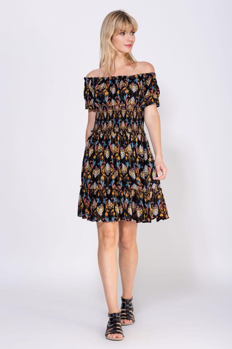 peace&love by calao VESTIDO ESTAMPADO CORTO Oferta especial de fábrica
