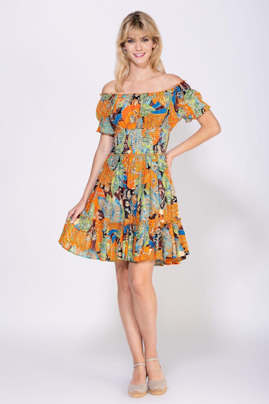 peace&love by calao VESTIDO ESTAMPADO CORTO Solo queda un día