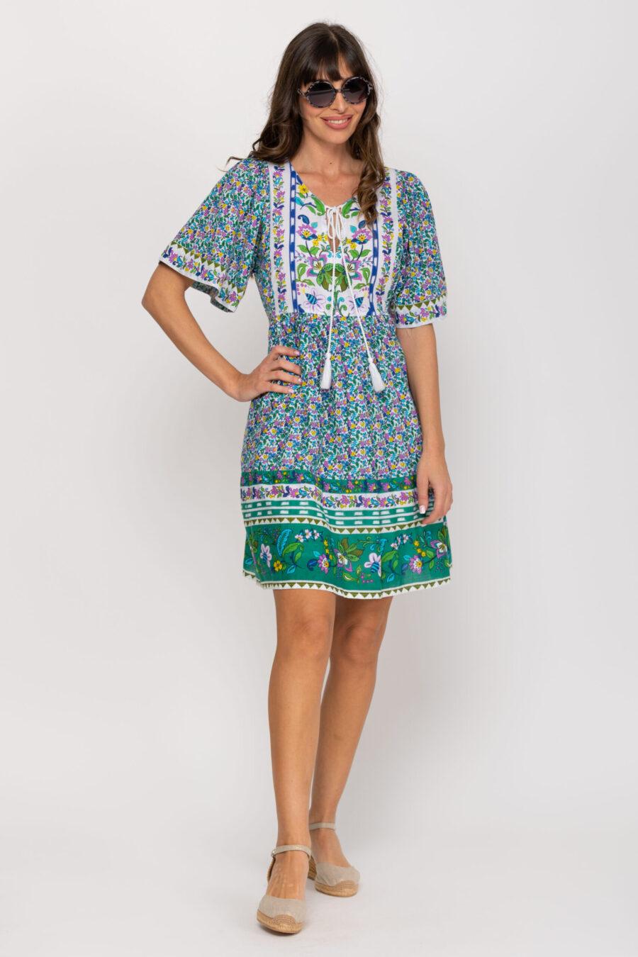 peace&love by calao VESTIDO CORTO CON VARIOS ESTAMPADOS Liquidación