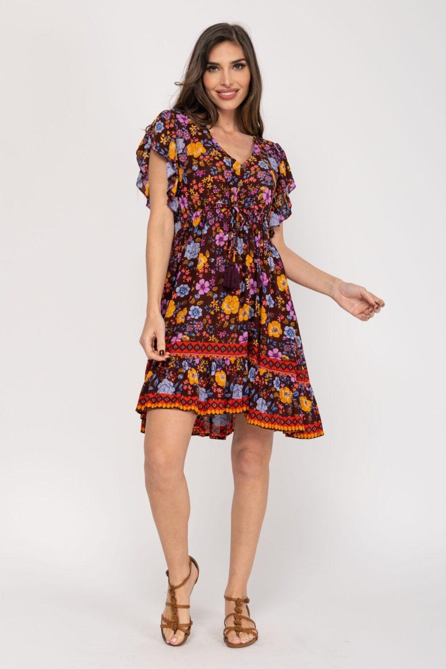 peace&love by calao VESTIDO CON ESTAMPADO DE FLORES Ahorra y exporta