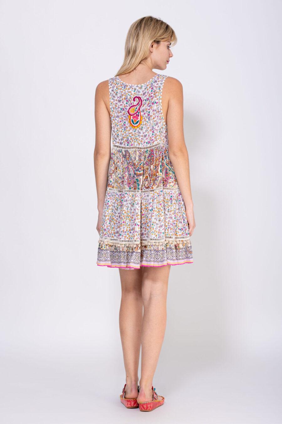 peace&love by calao VESTIDO MINI ESCOTE EN V Precios de Black Friday