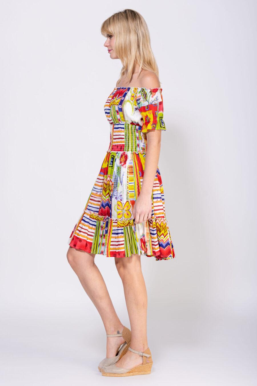 peace&love by calao VESTIDO ESTAMPADO CORTO En oferta