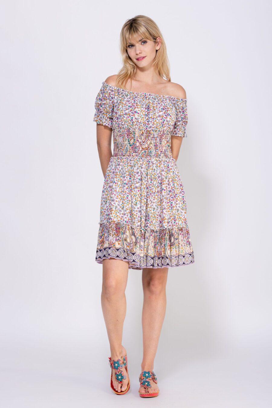 peace&love by calao VESTIDO ESTAMPADO CORTO Libre de impuestos