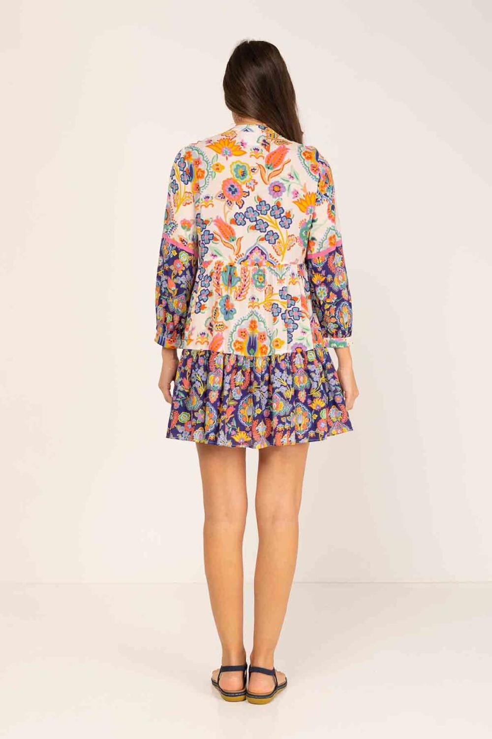 peace&love by calao TUNICA AMPLIA CON MIX DE ESTAMPADOS Descuentos del mes