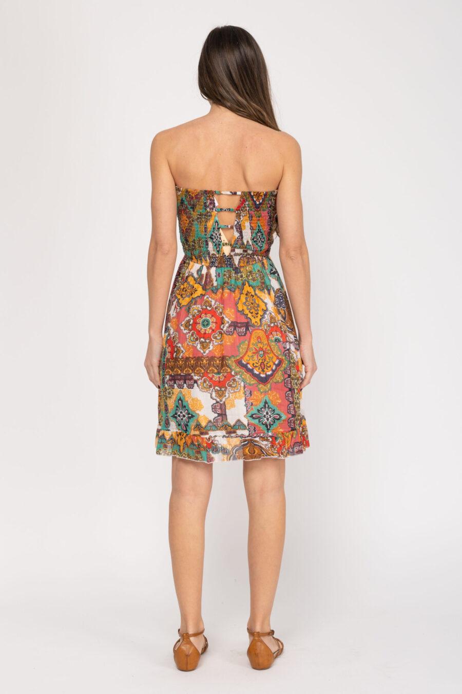 peace&love by calao VESTIDO CORTO ESTAMPADO Oferta exclusiva