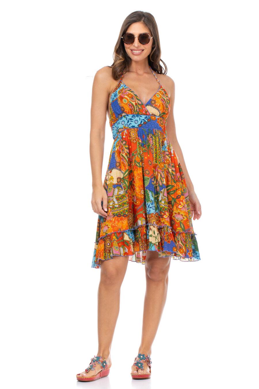 peace&love by calao VESTIDO CORTO CON TIRANTE ESPAGUETI Grandes ahorros