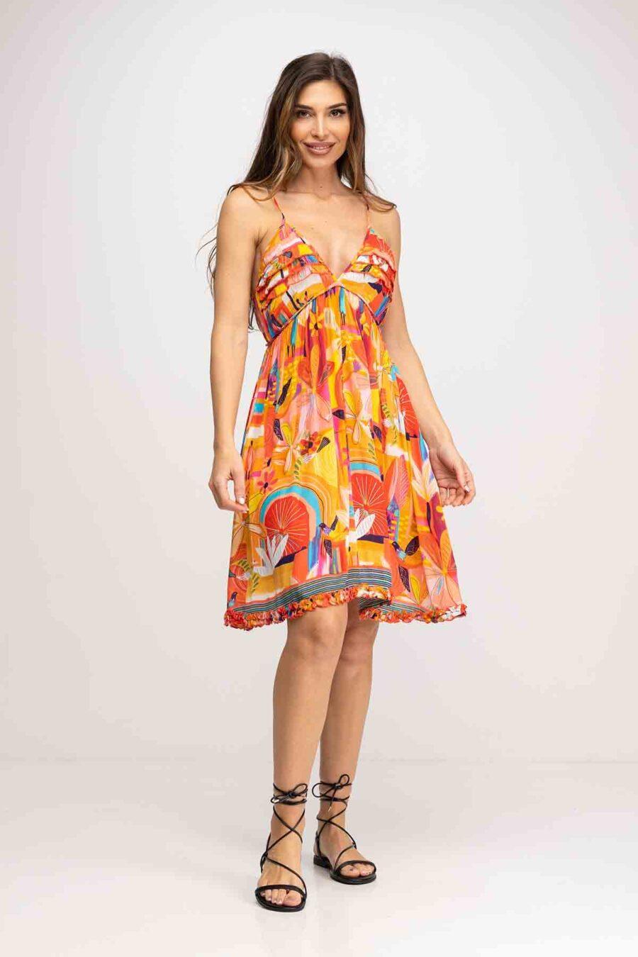 peace&love by calao VESTIDO ESTAMPADO CORTO Rebajas de fin de temporada