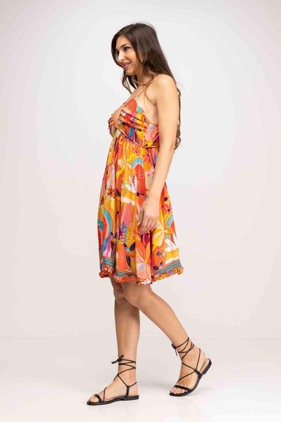 peace&love by calao VESTIDO ESTAMPADO CORTO Rebajas de fin de temporada