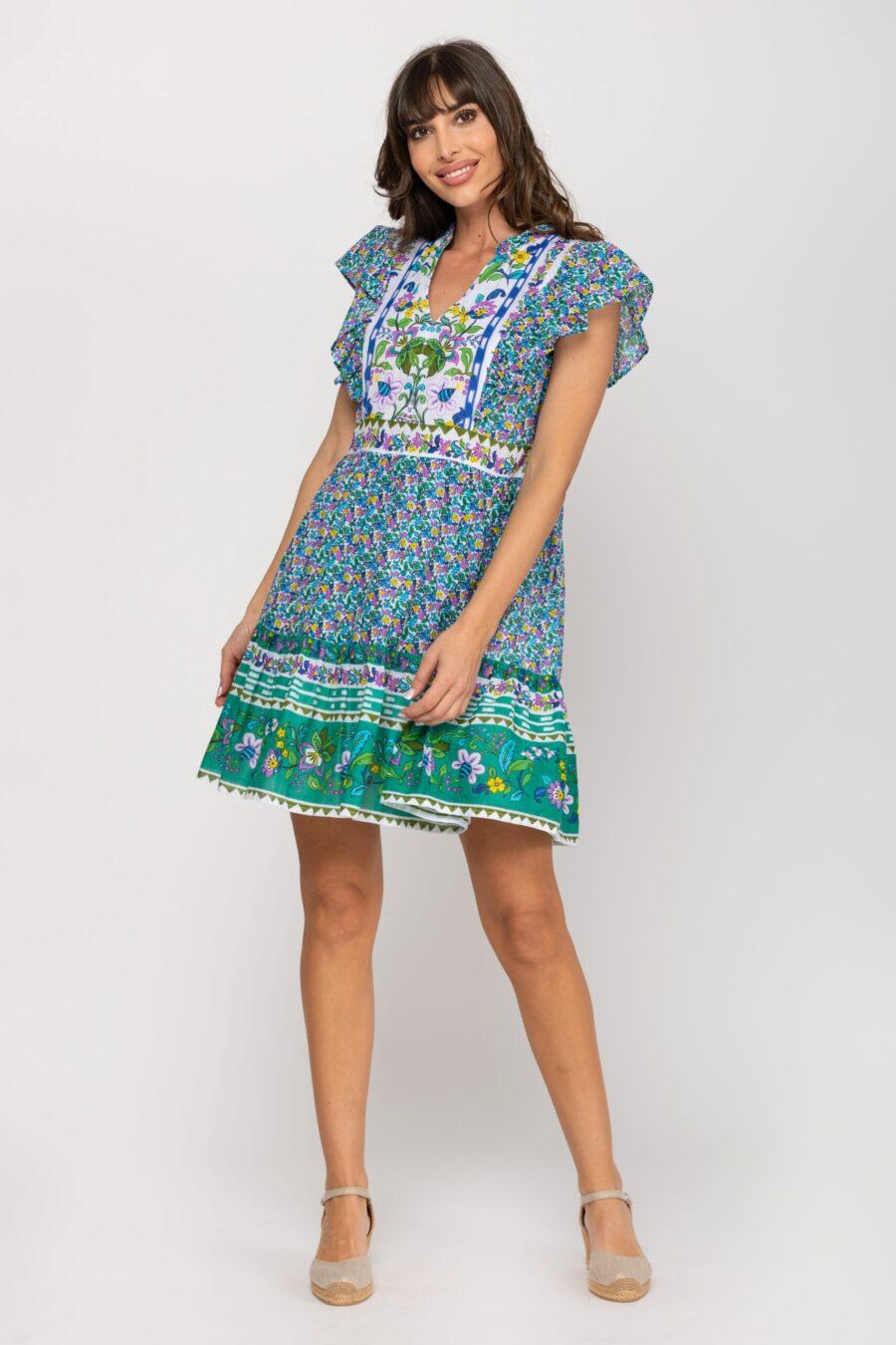 peace&love by calao VESTIDO CORTO CON VARIOS ESTAMPADOS Precio ultrabajo