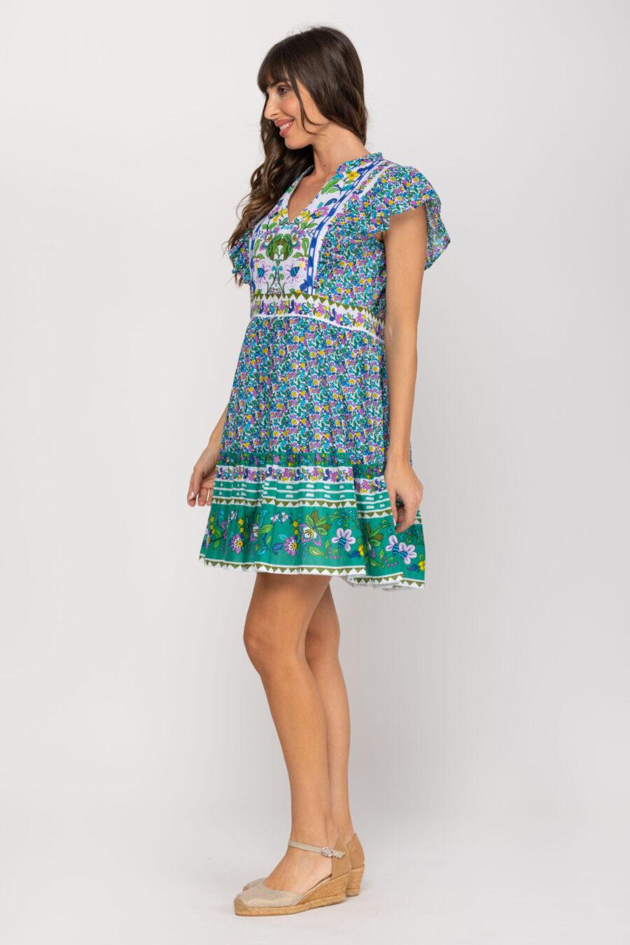 peace&love by calao VESTIDO CORTO CON VARIOS ESTAMPADOS Precio ultrabajo
