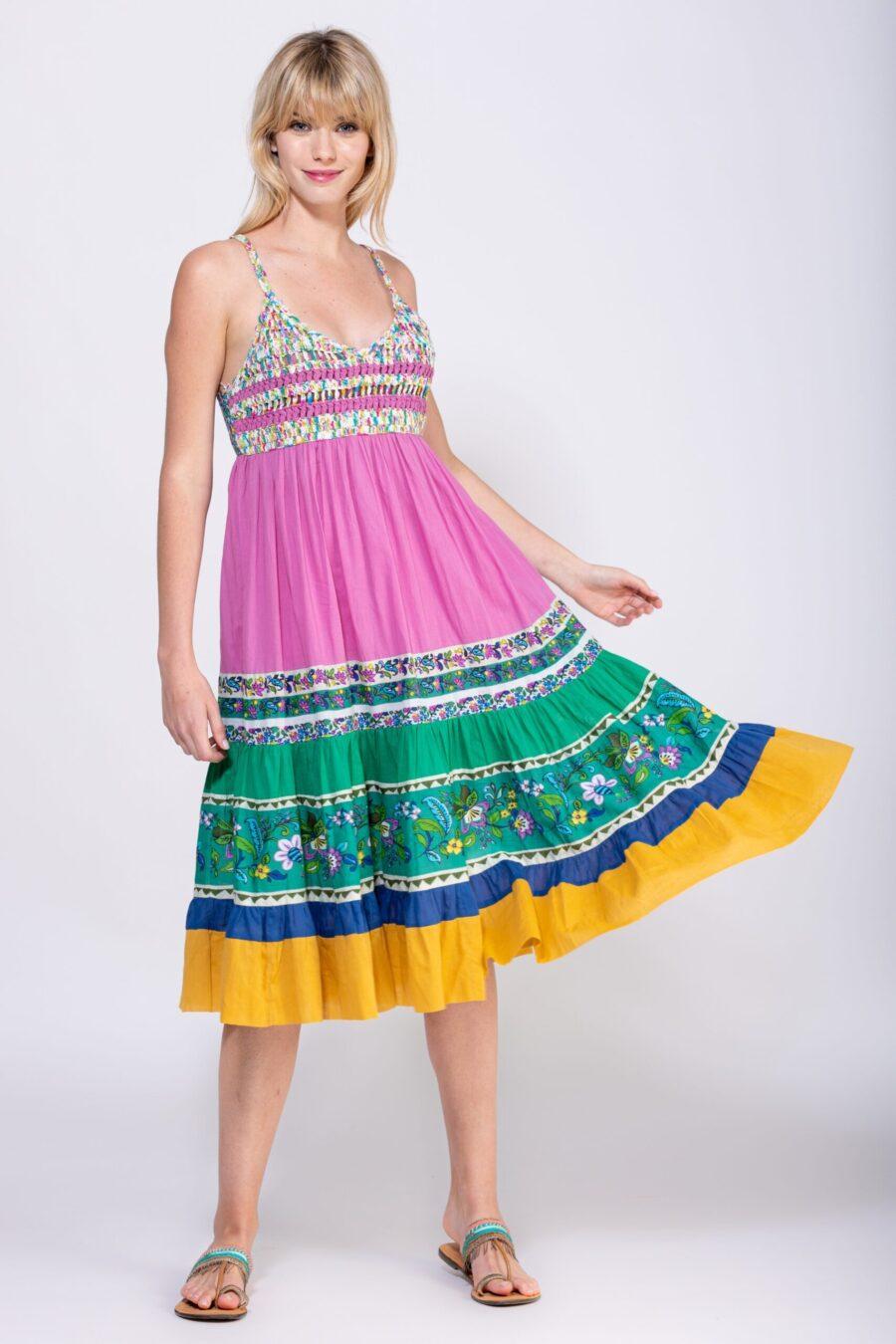 peace&love by calao VESTIDO TIRANTES ESPAQUETI En línea