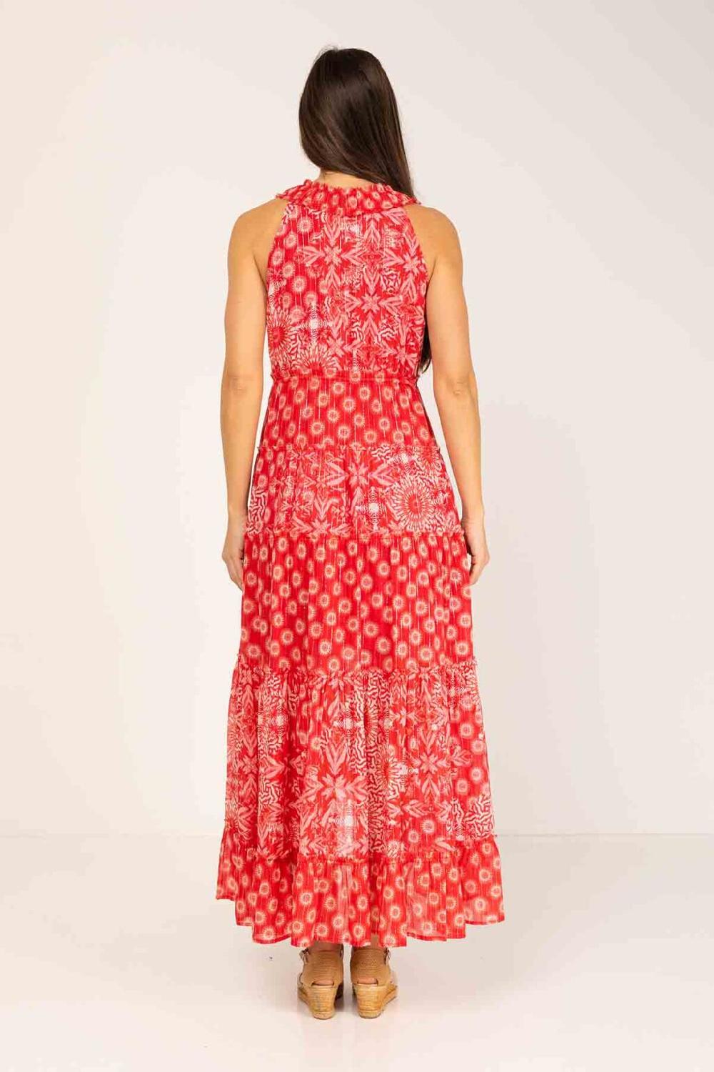 peace&love by calao VESTIDO LARGO ESTAMPADO Outlet online