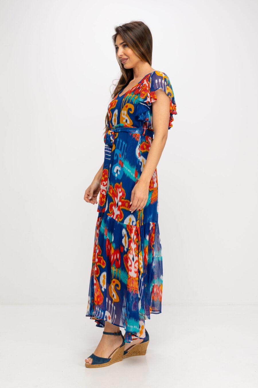 peace&love by calao VESTIDO MIDI ESTAMPADO ESPECIAL FLUIDO Ofertas