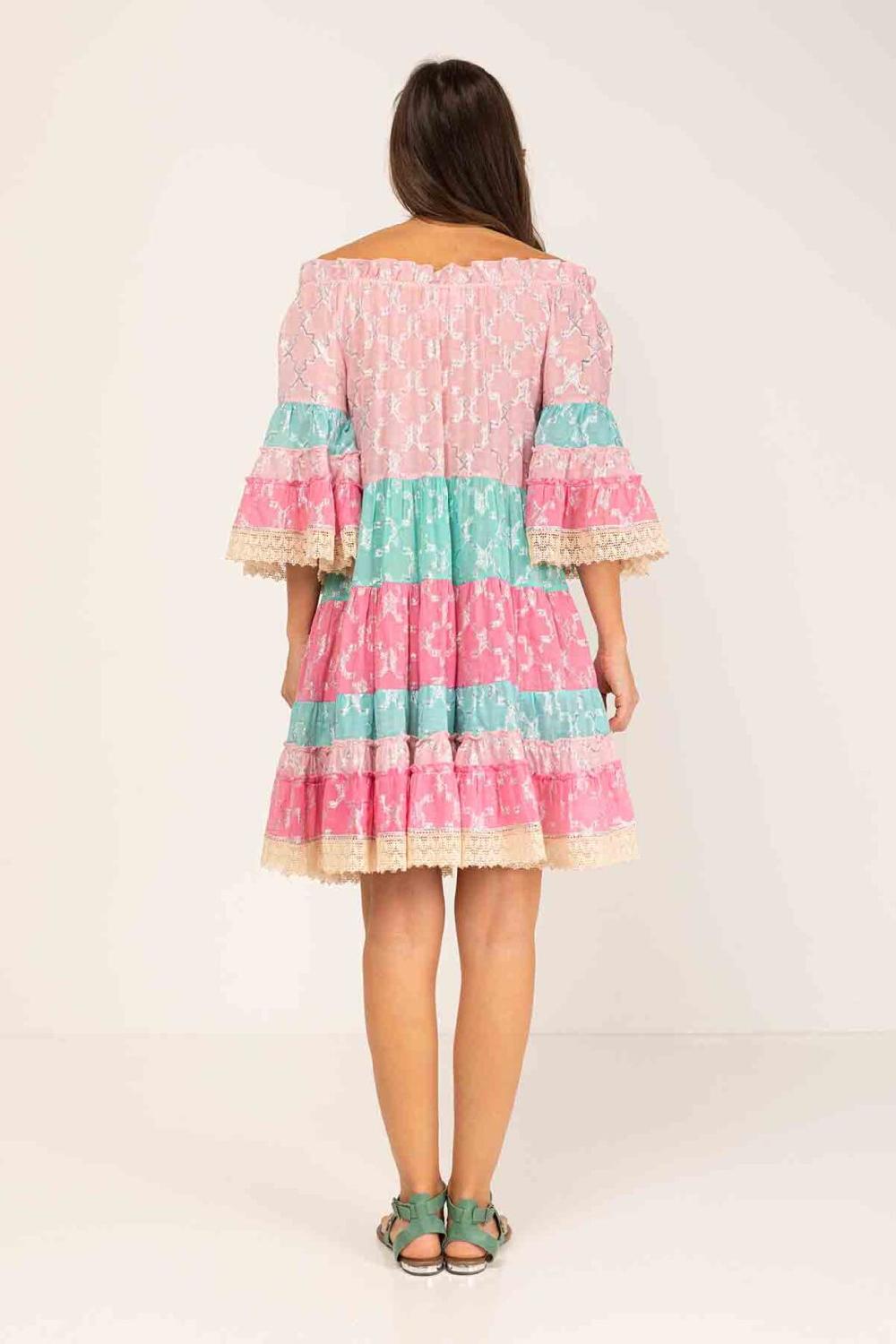 peace&love by calao VESTIDO CORTO ESTAMPADO Rebajas de fábrica