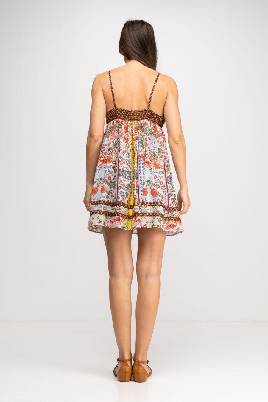 peace&love by calao VESTIDO MINI JUVENIL TIRANTES ESPAQUETI Tienda