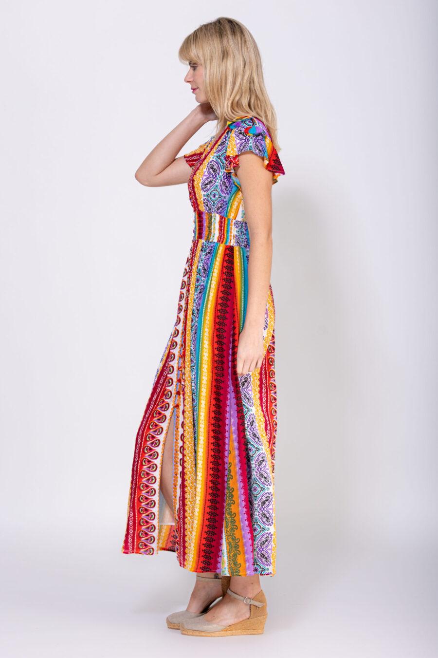 peace&love by calao VESTIDO LARGO ESTAMPADO Tienda