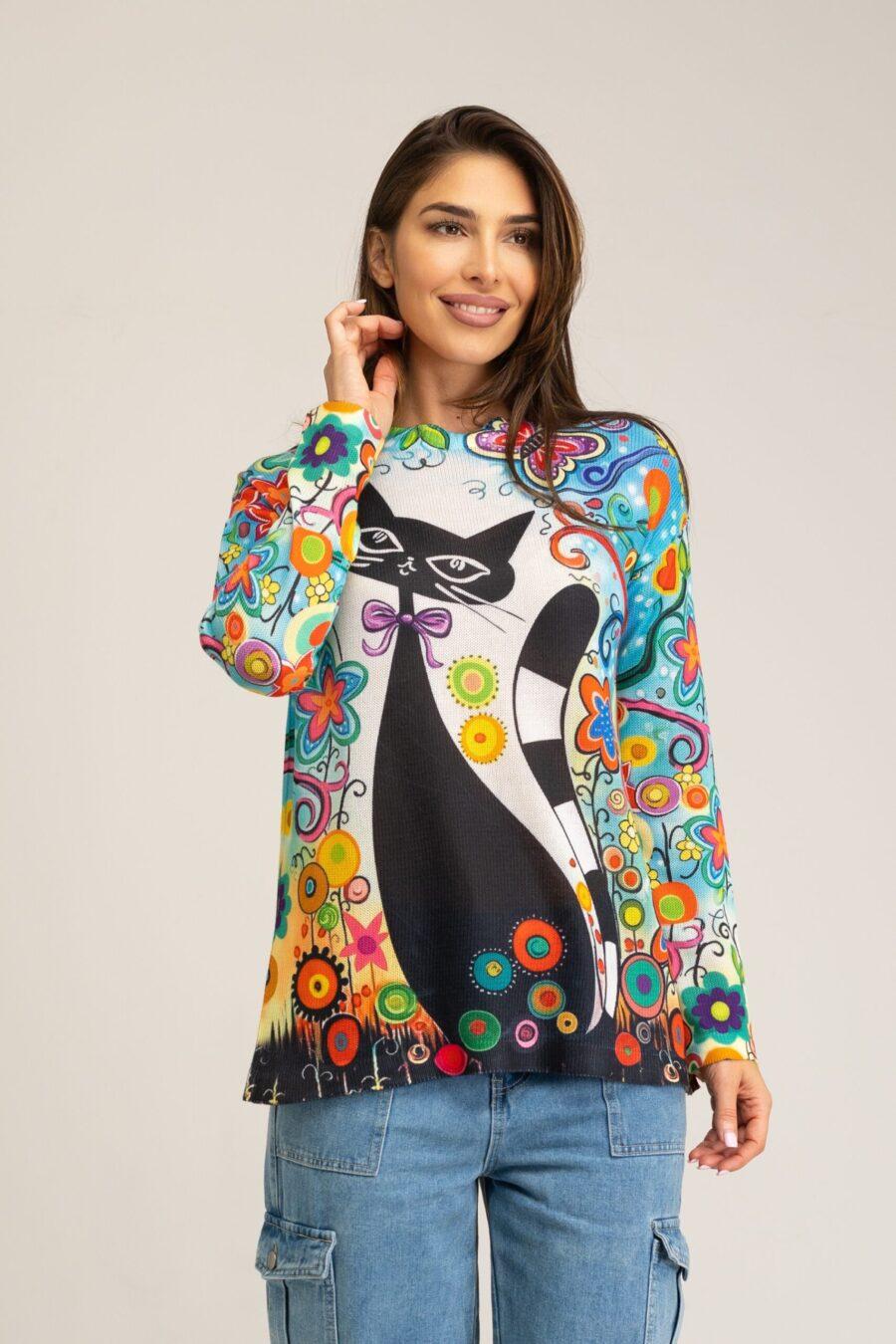 peace&love by calao JERSEY CON ESTAMPADO EL3009J Solo hoy