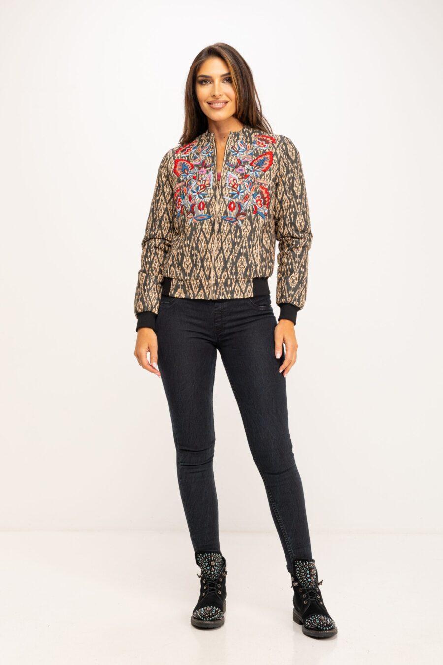peace&love by calao CHAQUETA ESTAMPADA IC1001CH Superdescuento