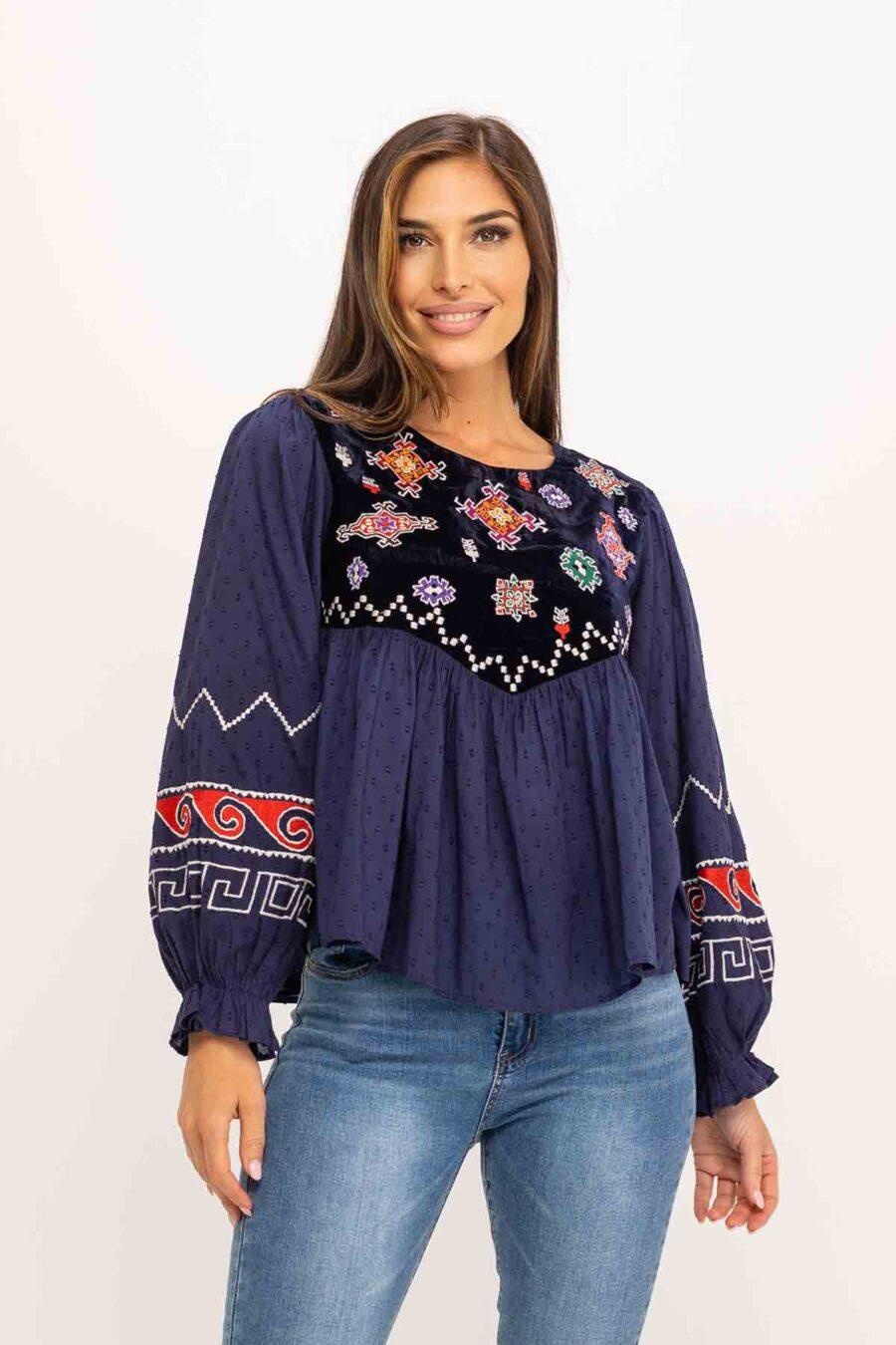 peace&love by calao BLUSA ALGODÓN IC1147B En oferta