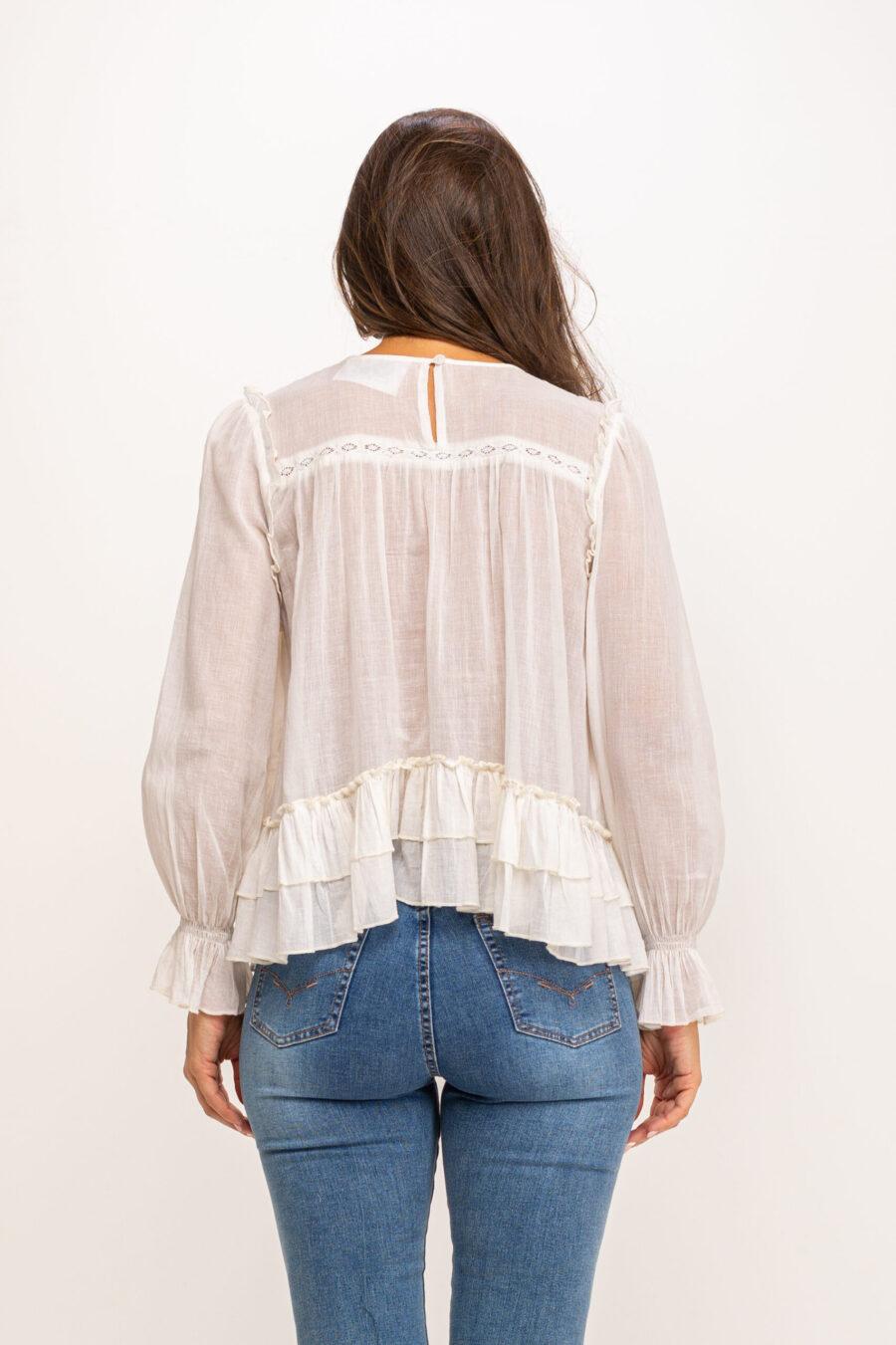 peace&love by calao BLUSA ALGODÓN IC1042B Libre de impuestos