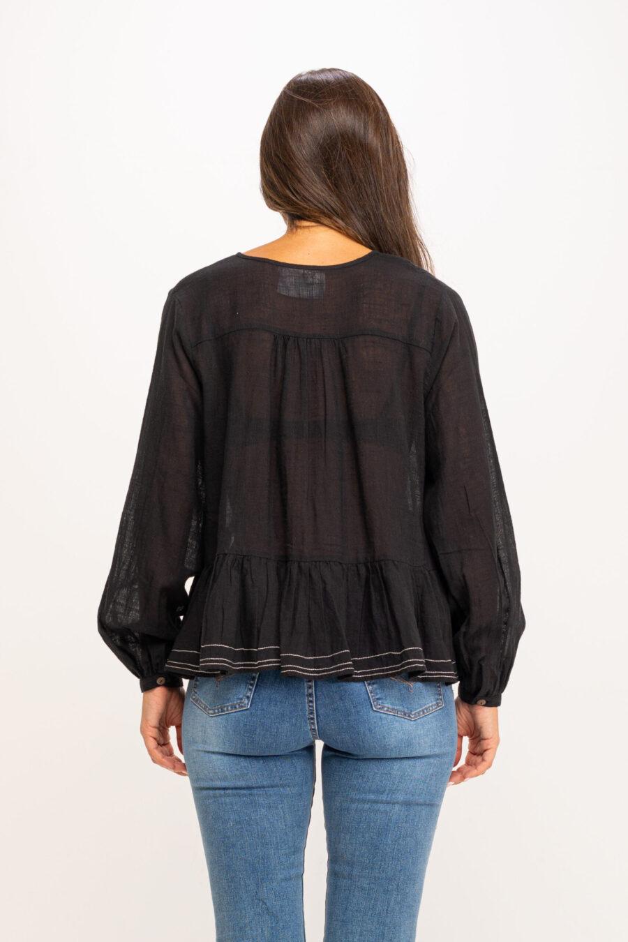 peace&love by calao BLUSA ALGODÓN RUSTICO IC1003B Oferta exclusiva