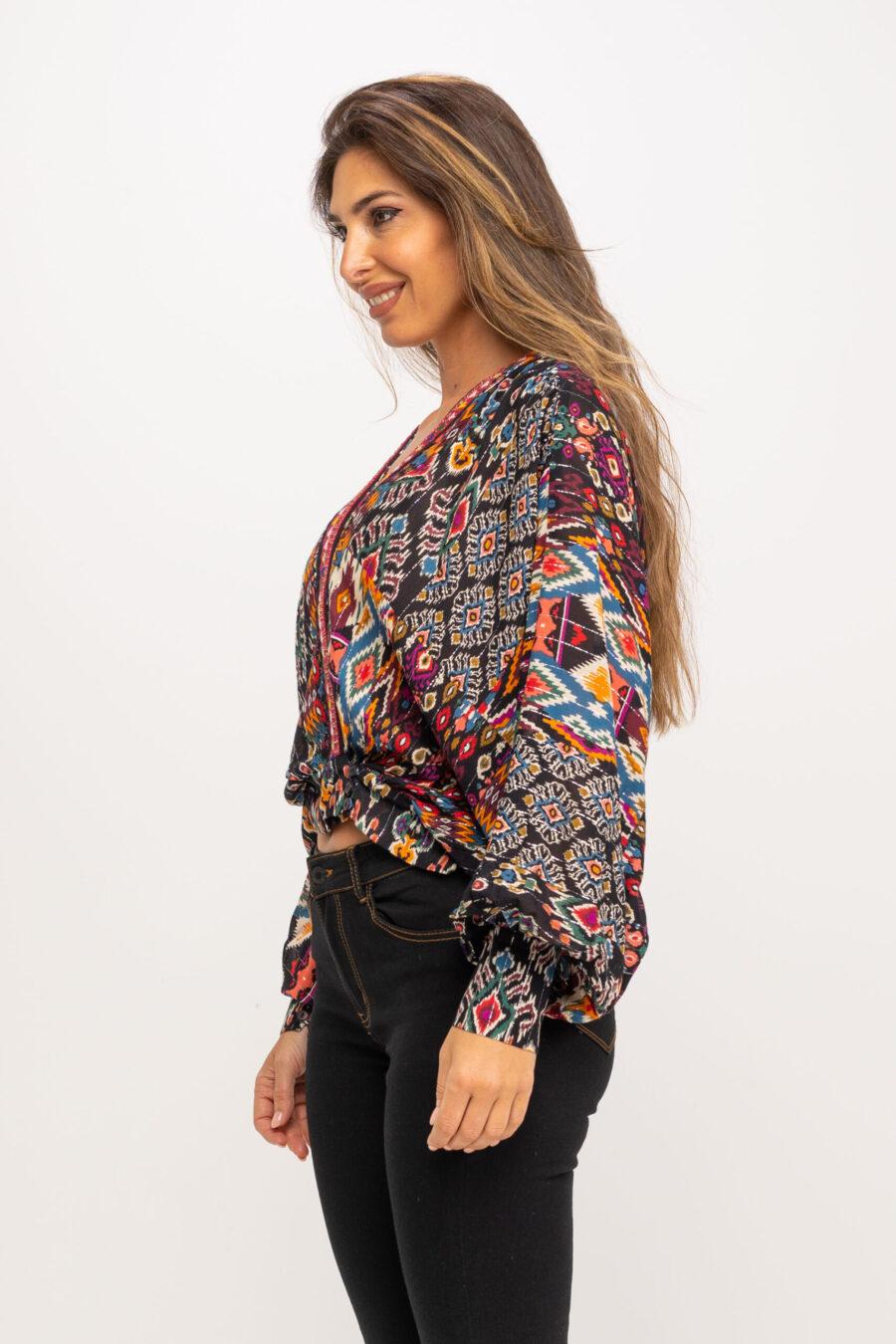 peace&love by calao BLUSA ESTAMPADA PR3078B Descuento por venta flash