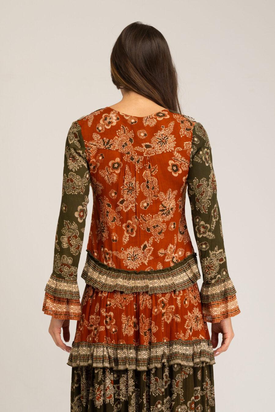peace&love by calao BLUSA CON DOS ESTAMPADOS PR3086B Ofertas de temporada