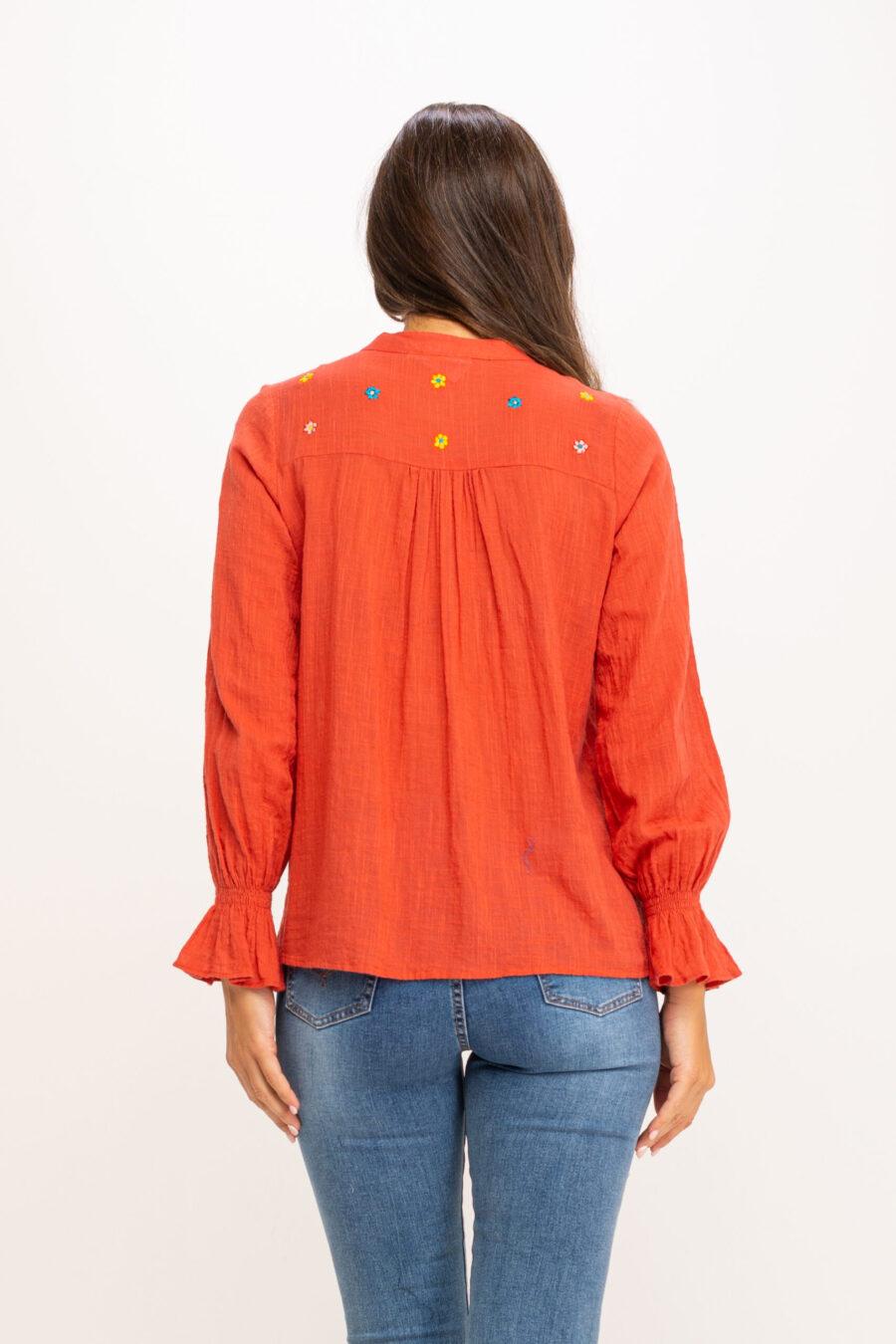 peace&love by calao BLUSA ALGODÓN RUSTICO IC1041B Grandes ahorros