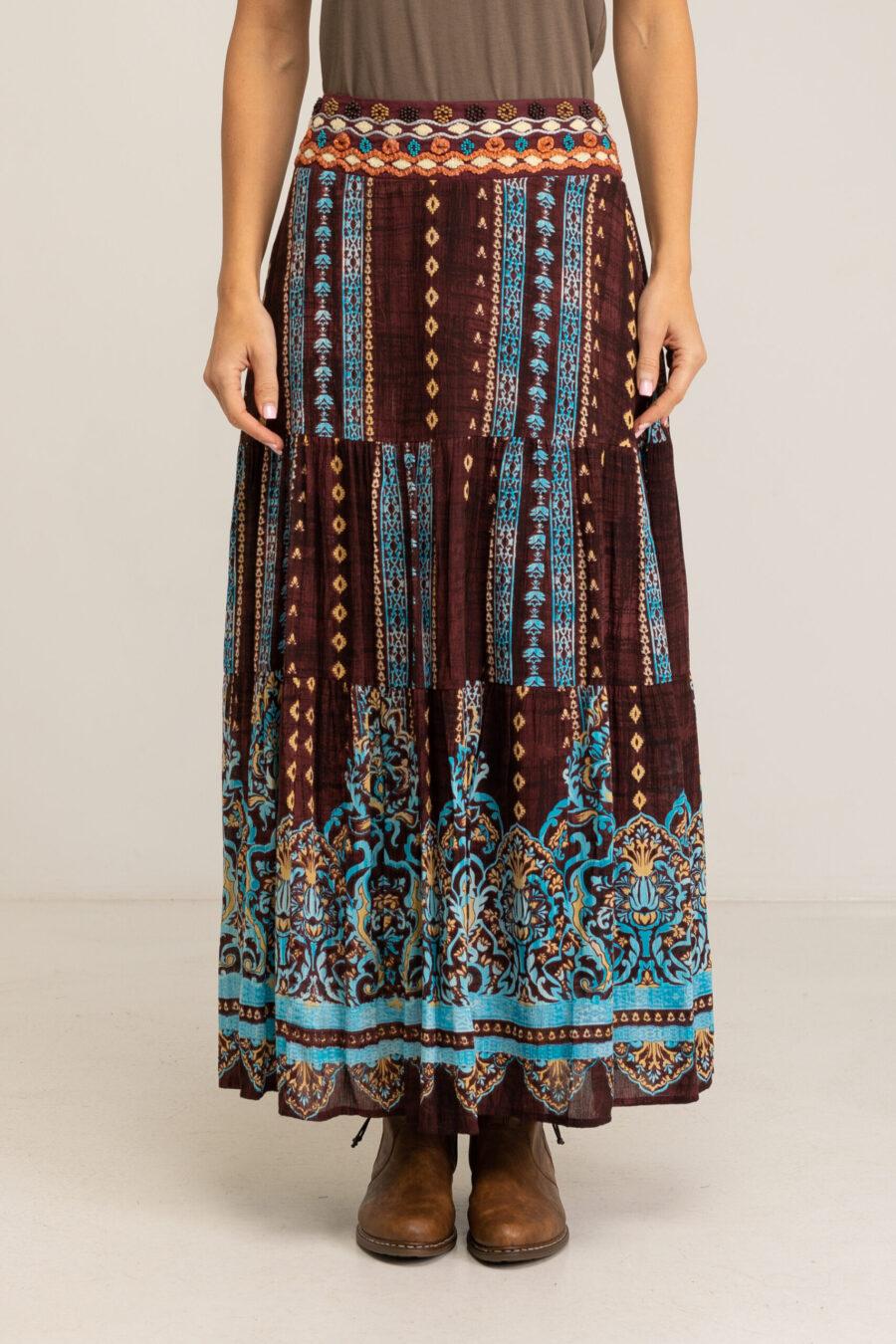 peace&love by calao FALDA ESTAMPADA PR3108F Devoluciones gratuitas