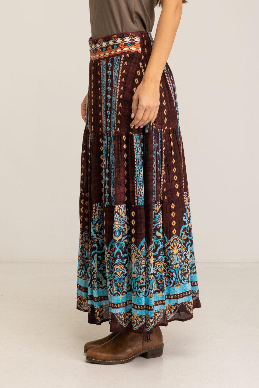 peace&love by calao FALDA ESTAMPADA PR3108F Devoluciones gratuitas