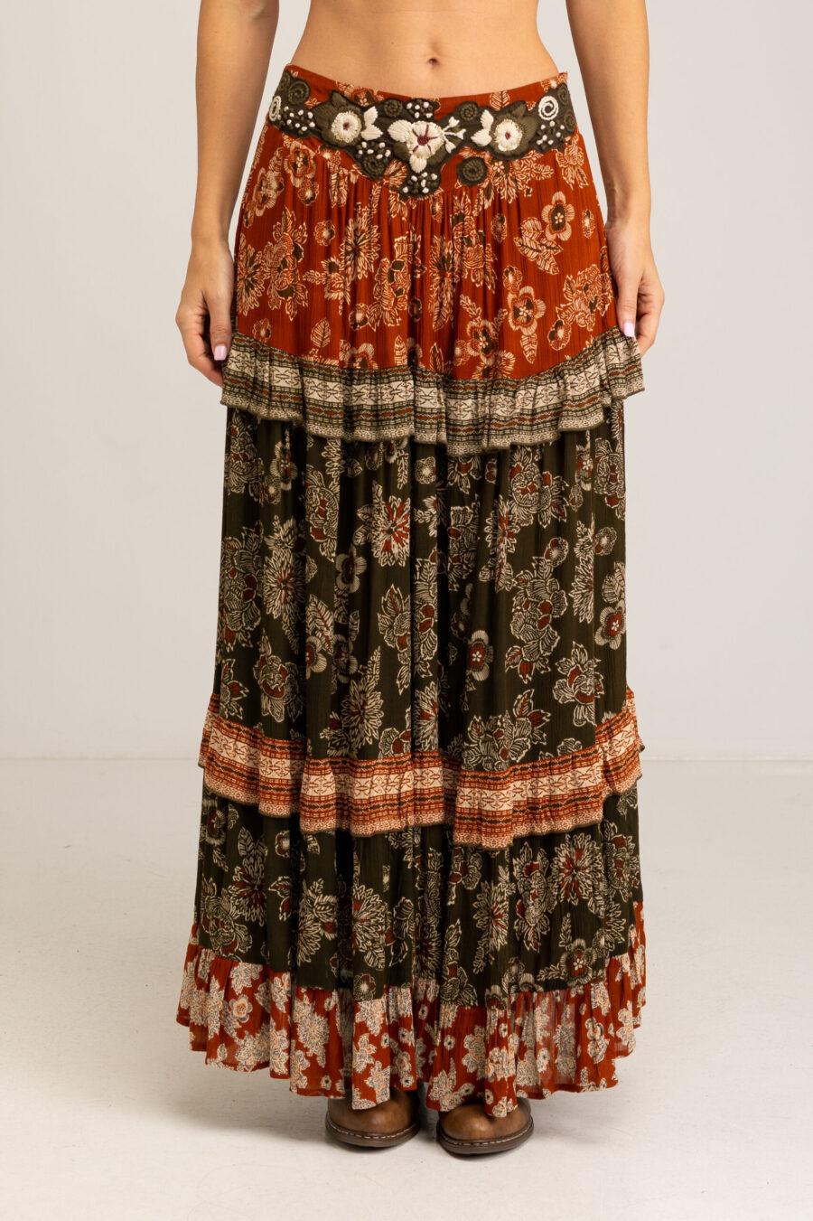 peace&love by calao FALDA CON CORTES PR3111F 2025