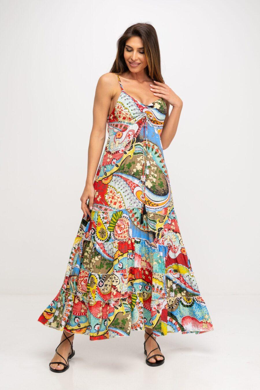 peace&love by calao VESTIDO LARGO ESTAMPADO Rebajas
