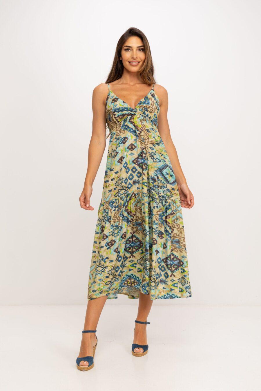 peace&love by calao VESTIDO LARGO ESTAMPADO Ofertas
