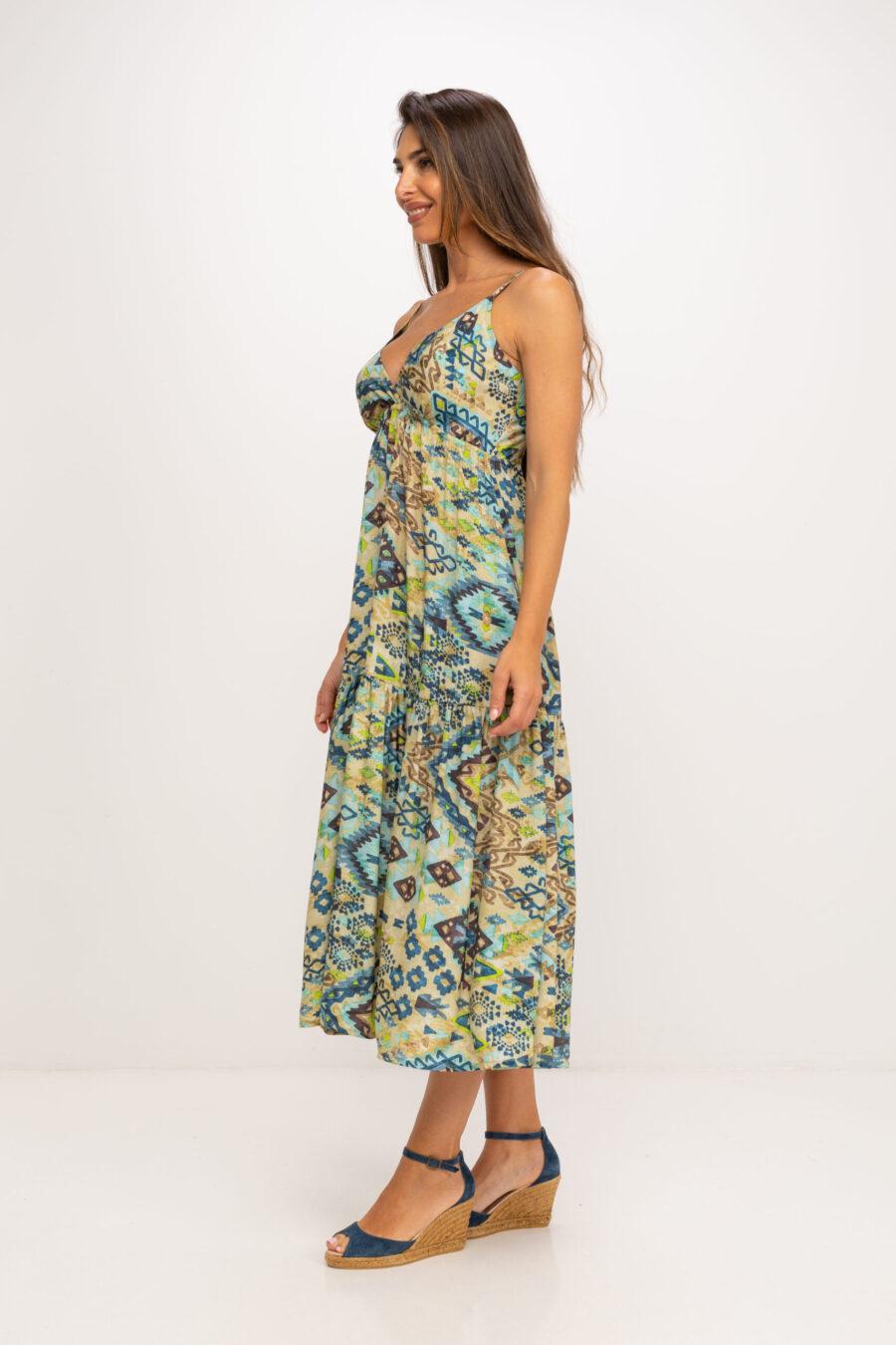 peace&love by calao VESTIDO LARGO ESTAMPADO Ofertas