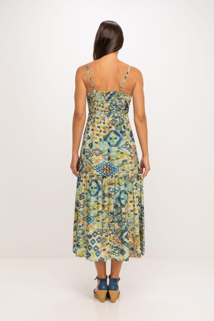 peace&love by calao VESTIDO LARGO ESTAMPADO Ofertas