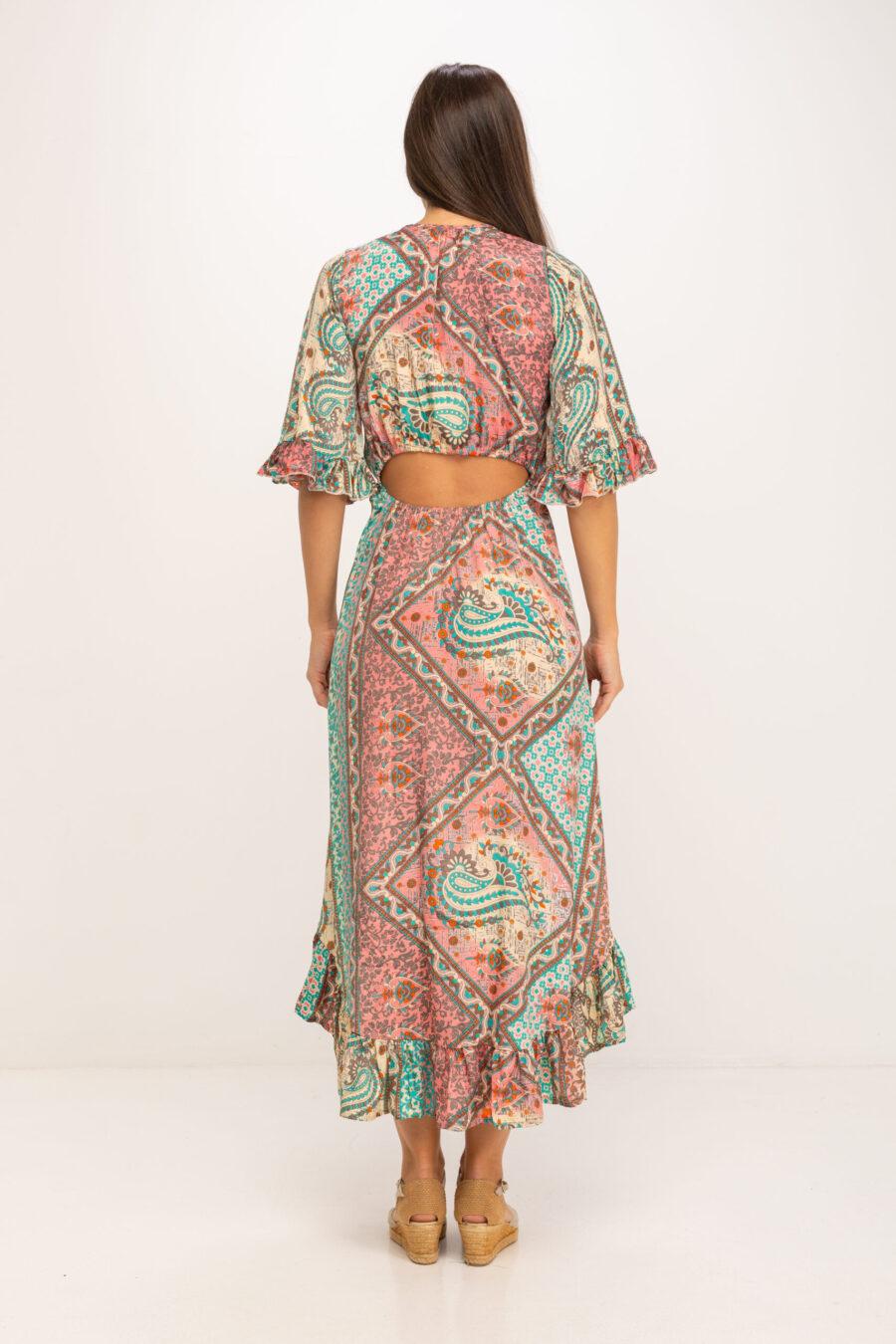peace&love by calao VESTIDO MINI ESTAMPADO Venta caliente