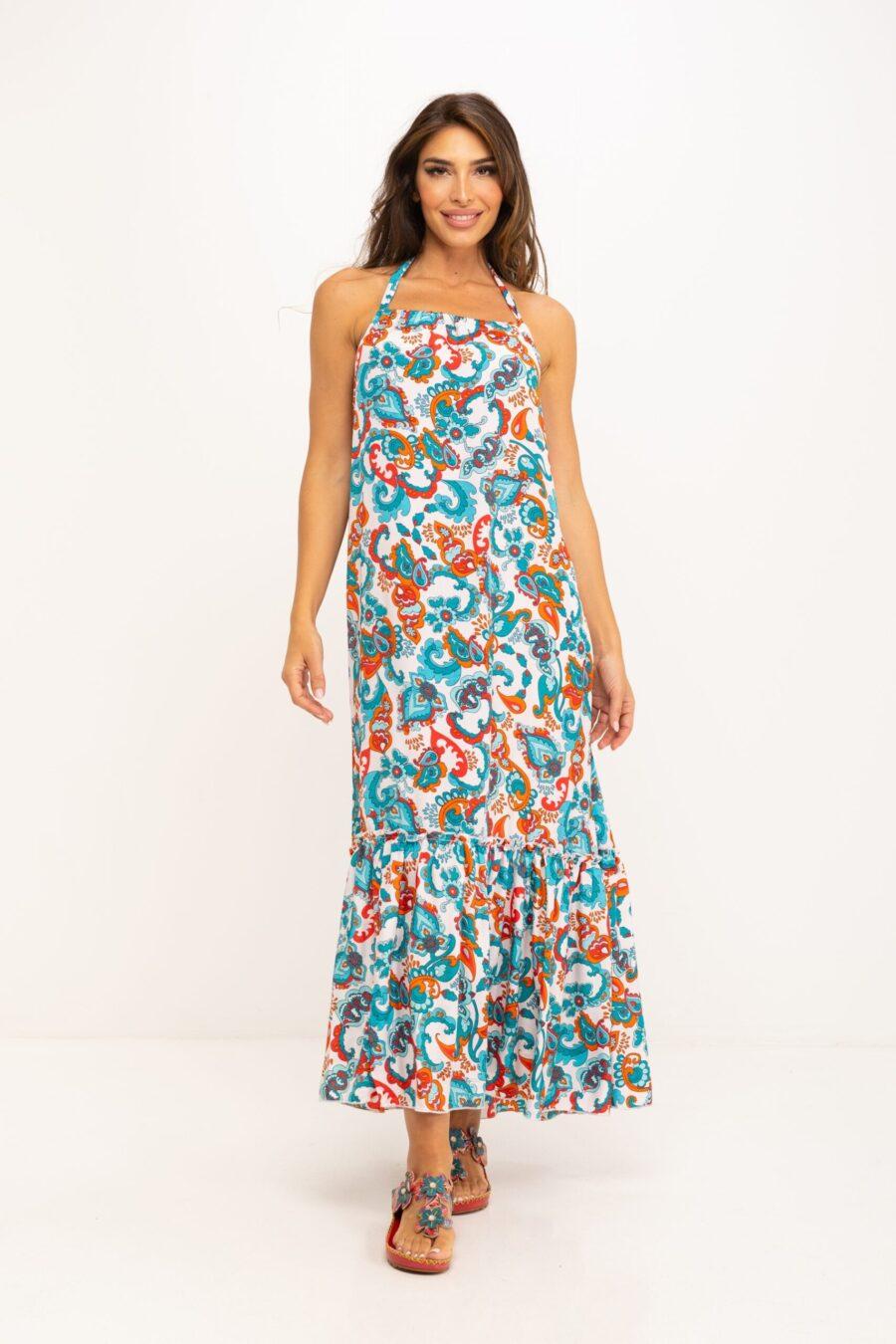 peace&love by calao VESTIDO LARGO ESTAMPADO En oferta