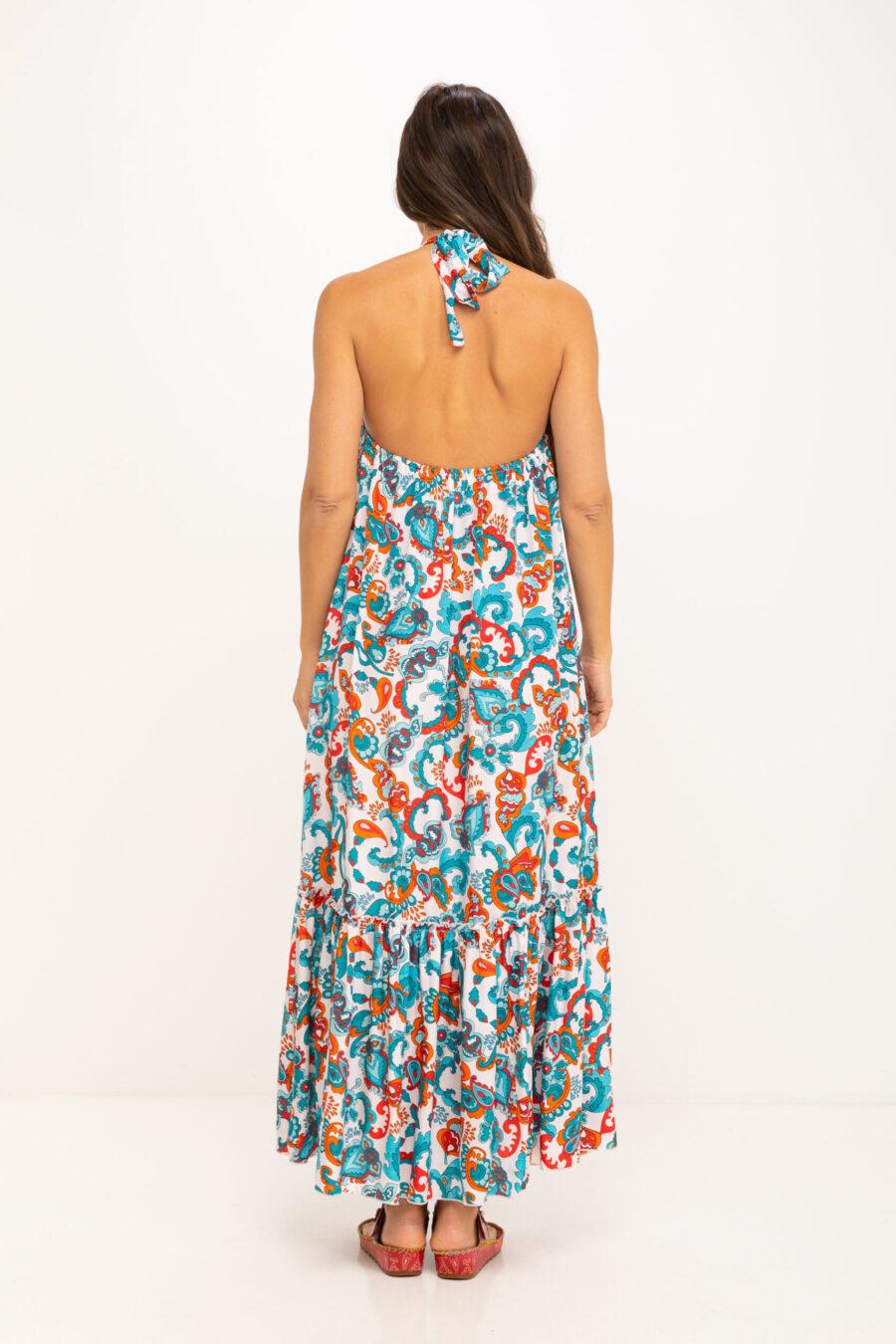 peace&love by calao VESTIDO LARGO ESTAMPADO En oferta
