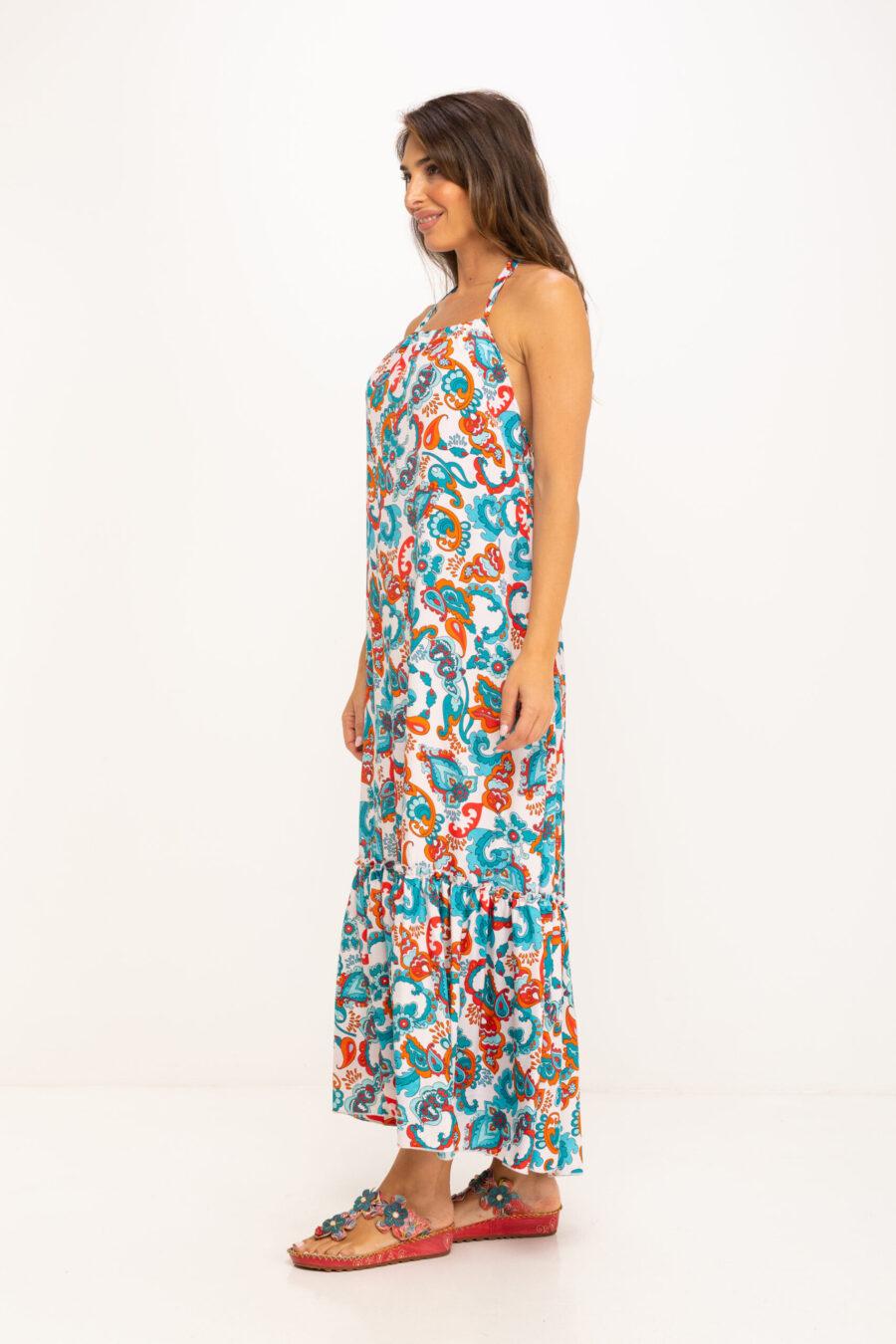 peace&love by calao VESTIDO LARGO ESTAMPADO En oferta