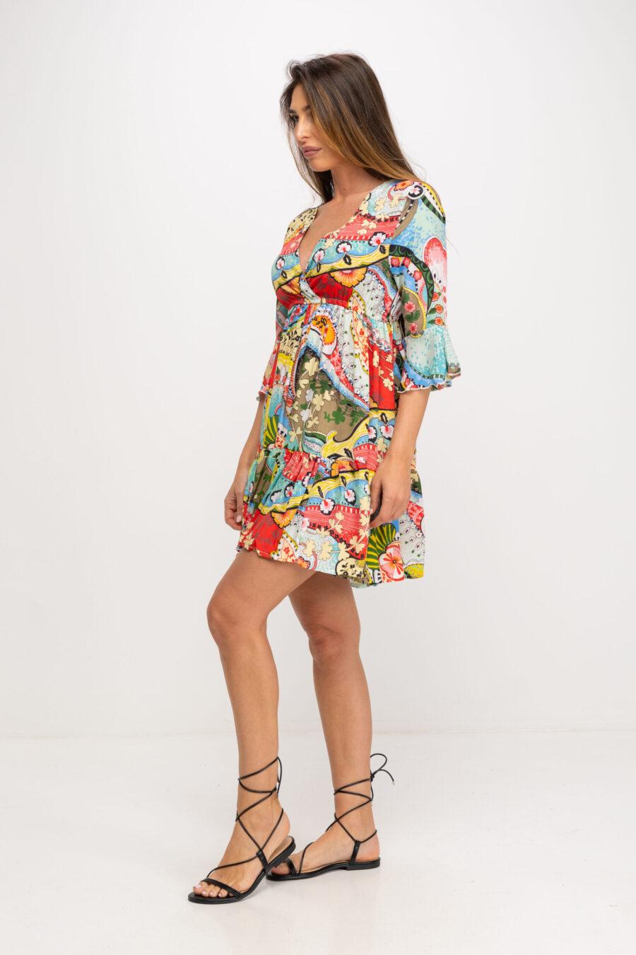 peace&love by calao VESTIDO ESTAMPADO CORTO Los más vendidos